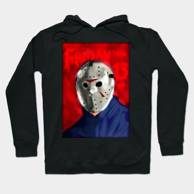 Jason Vorhees Hoodie by MikeMeineArts